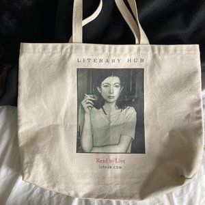 Joan Didion Literary Hub tote bag
